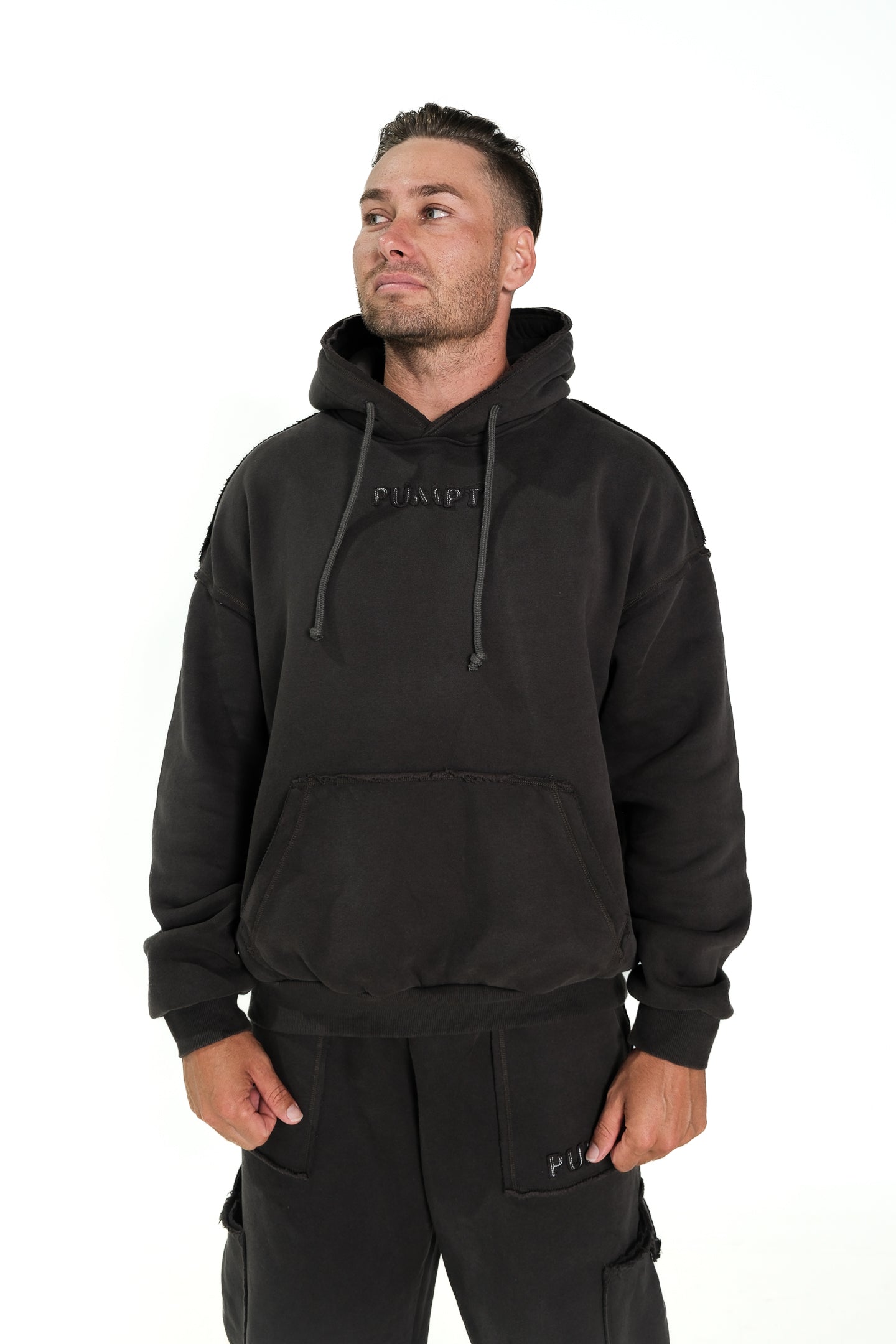 Undone Hoodie - Charcoal