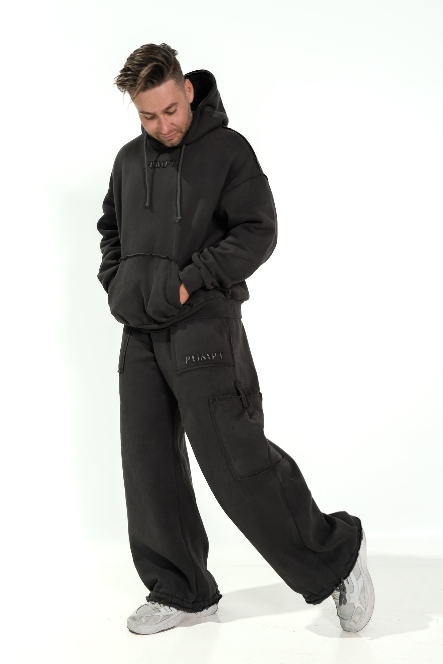 Undone Trackies - Charcoal