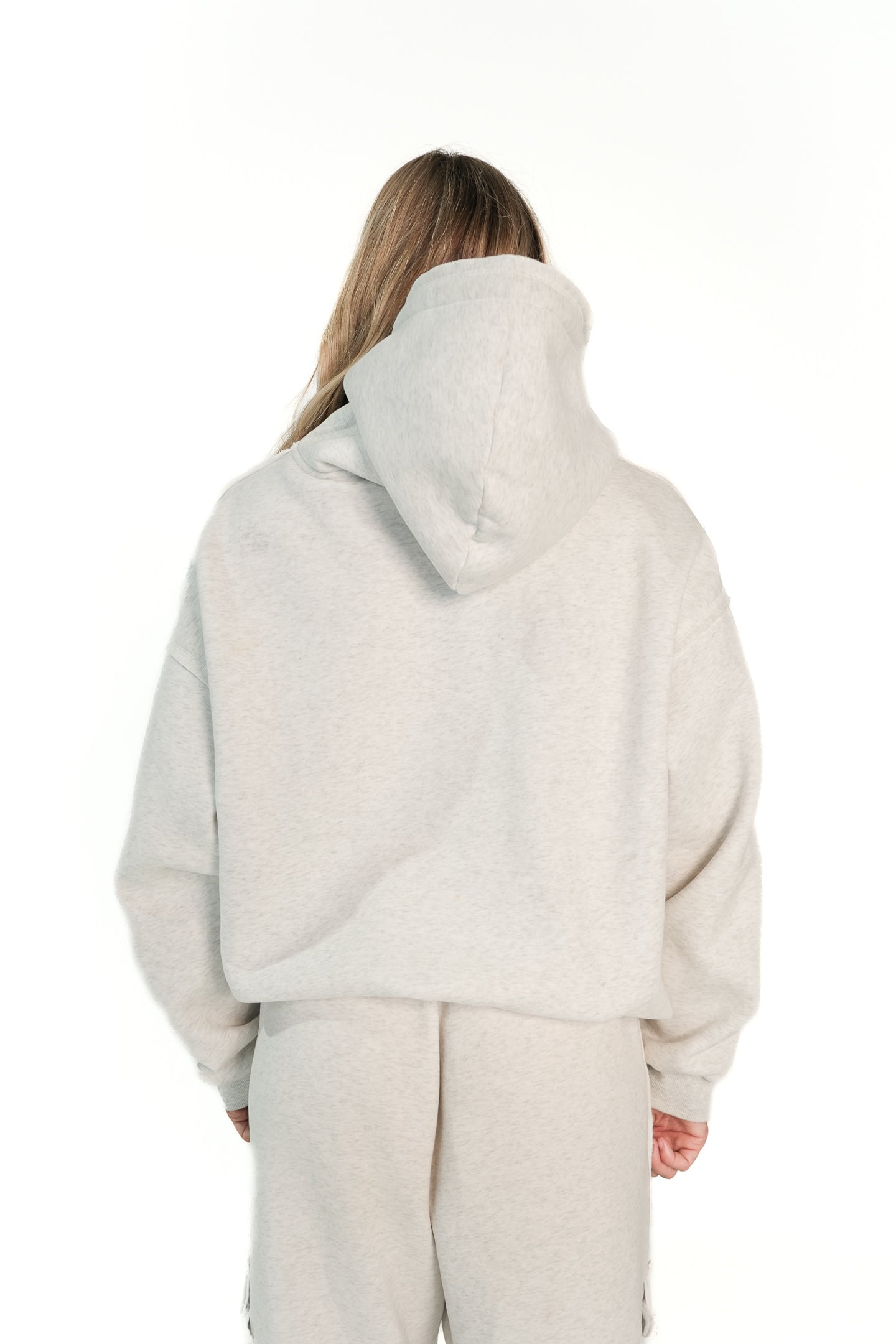 Undone Hoodie - Grey Marle