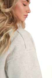 Undone Hoodie - Grey Marle