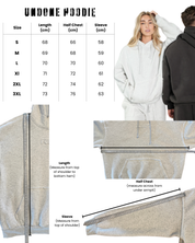 Undone Hoodie - Charcoal