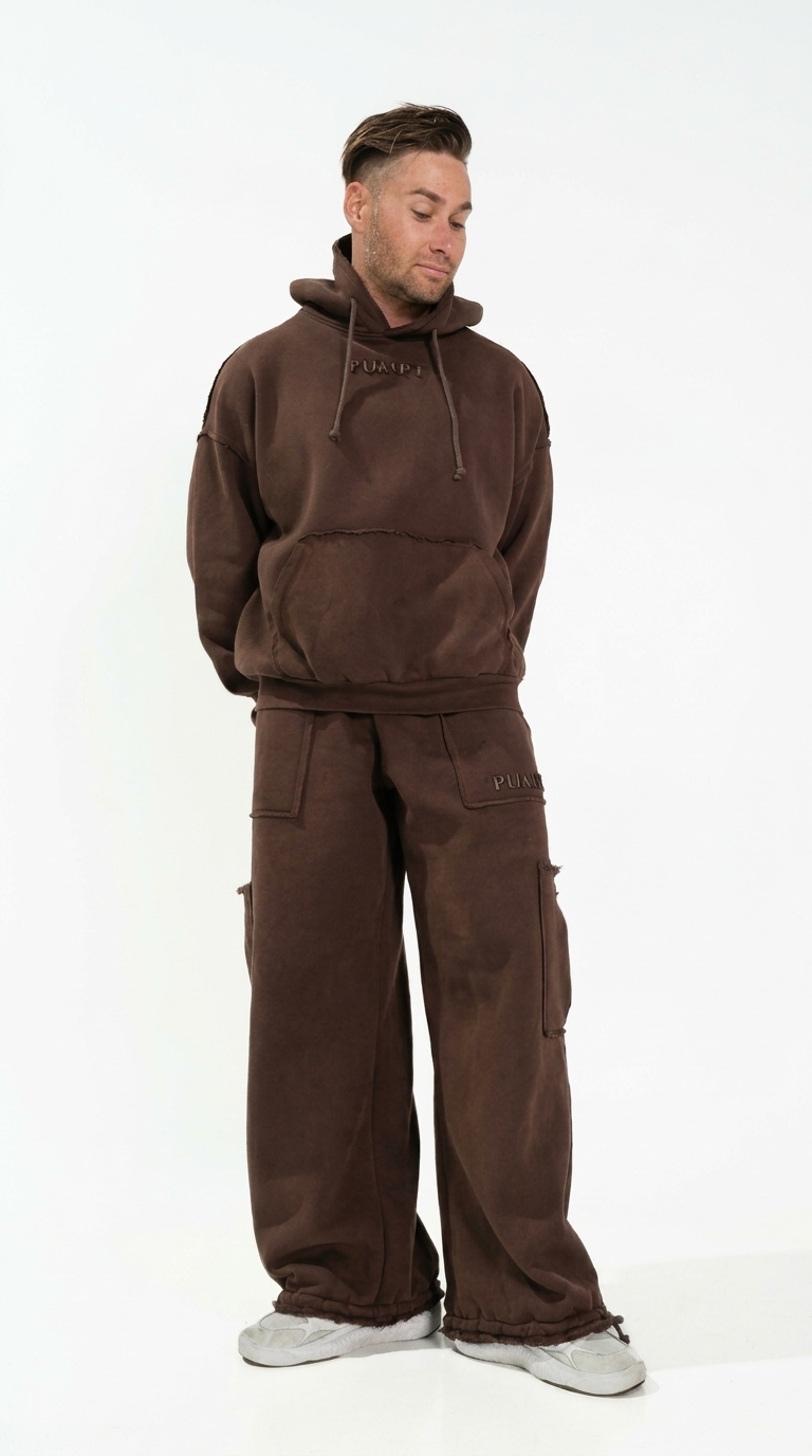 Undone Trackies - Cocoa PRE-ORDER