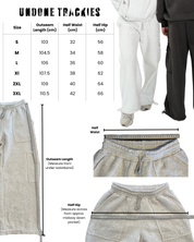Undone Trackies - Charcoal
