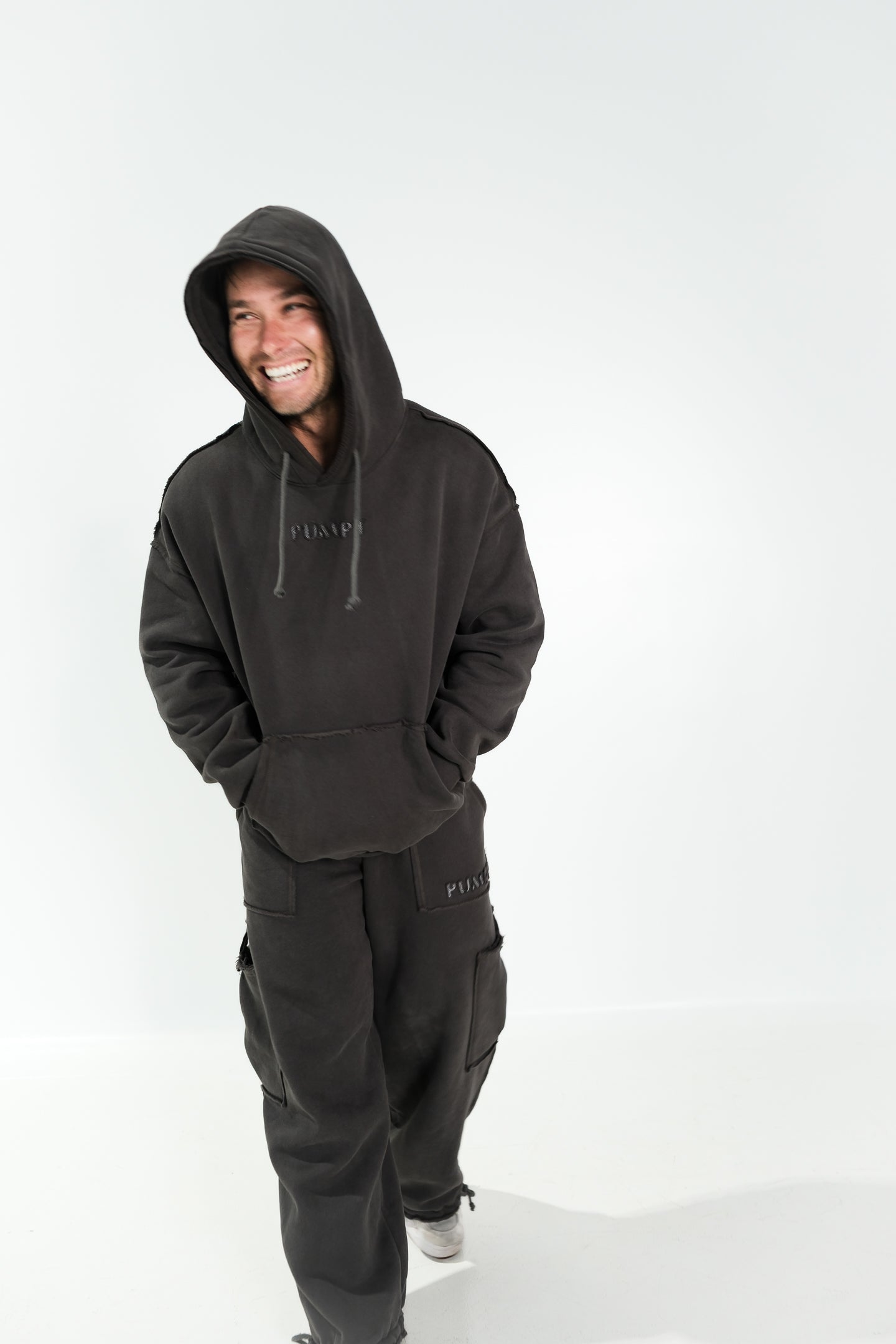 Undone Hoodie - Charcoal