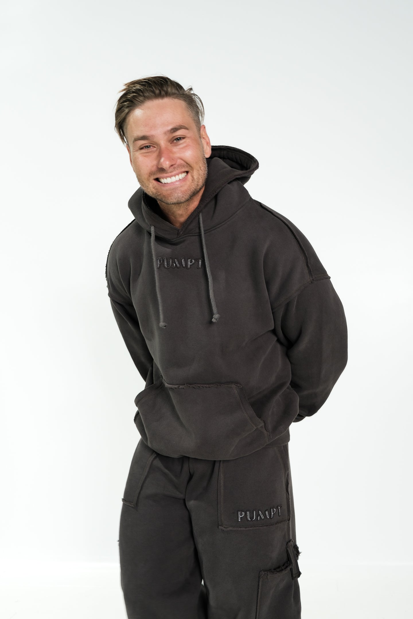 Undone Hoodie - Charcoal