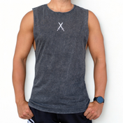 Legacy Cut Off Singlet - Faded