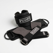 Black Bundle - Lifting Grips + Ankle Cuffs