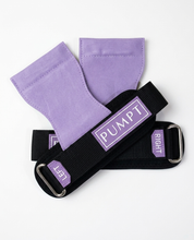 Lilac Bundle - Lifting Grips + Ankle Cuffs